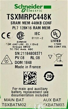 TSXMRPC448K | Schneider Electric Accessories TSXMRPC448K | Schneider Electric Accessories